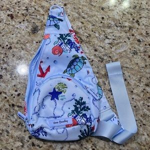 Vera Bradley Anchors Aweigh Sling Backpack